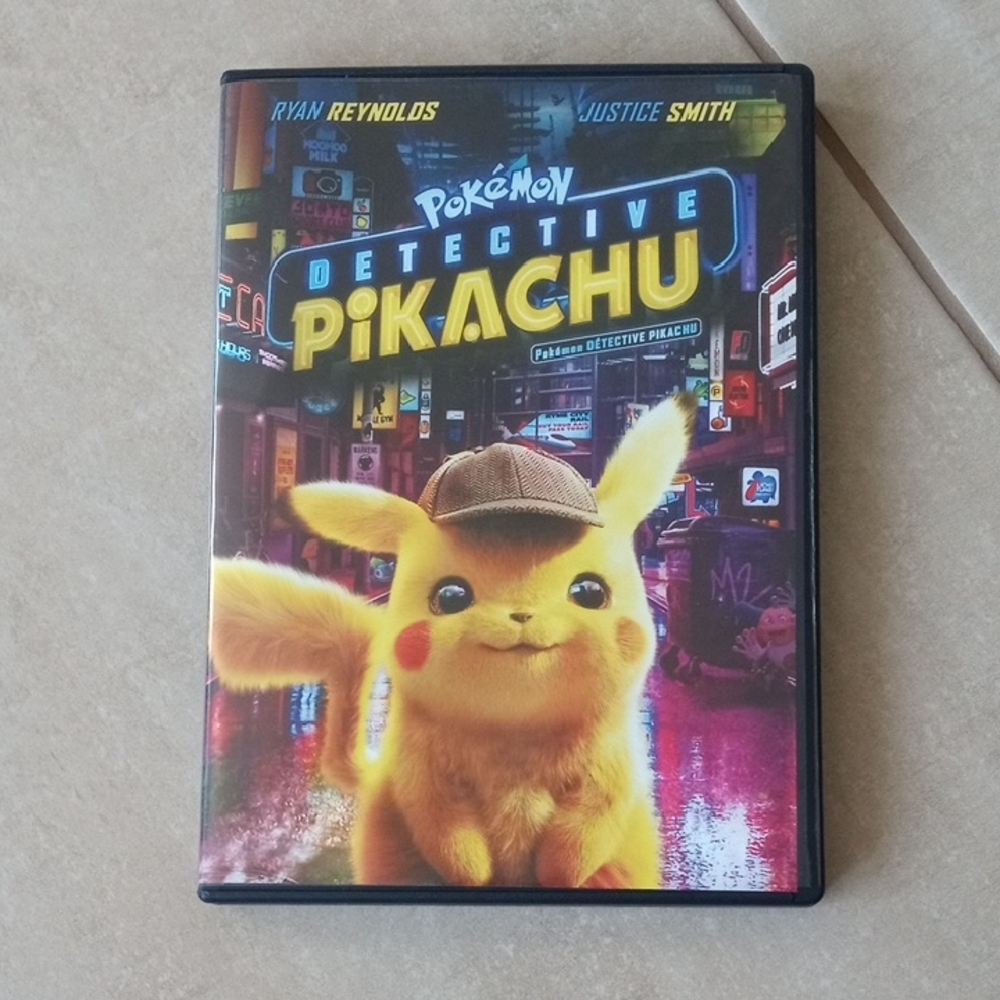 Detective Pikachu Blu-ray - Black Case